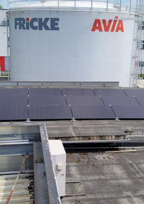Industriedach 39,84 kWp Photovoltaikanlage